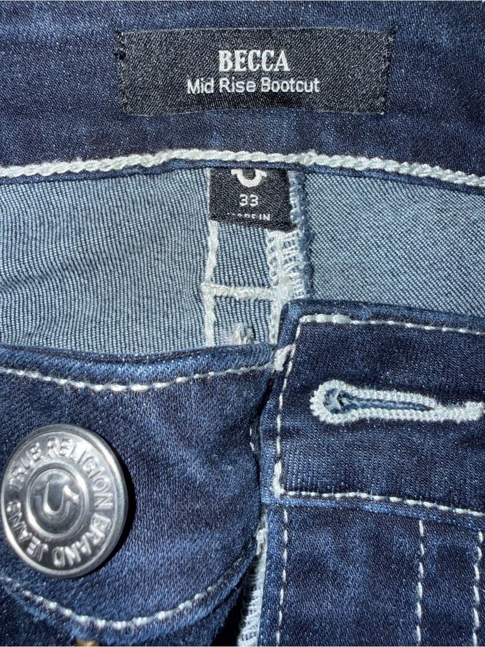 True Religion Becca mid-rise bootcut jeans